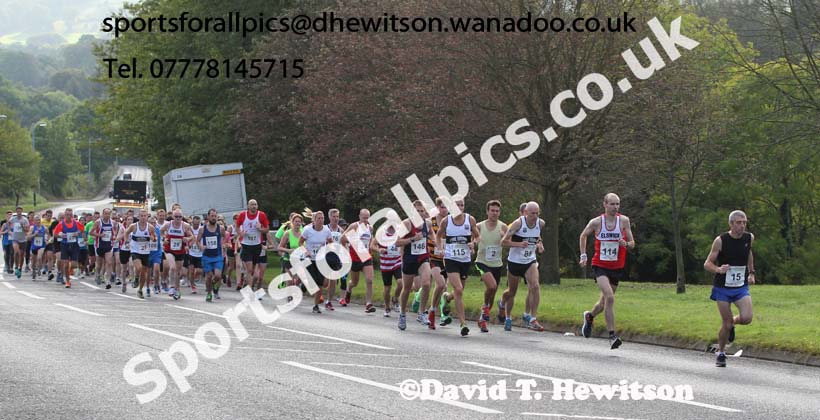 Start of the Prudhoe Miners Run. Photo: David T. Hewitson/Sports for All Pics